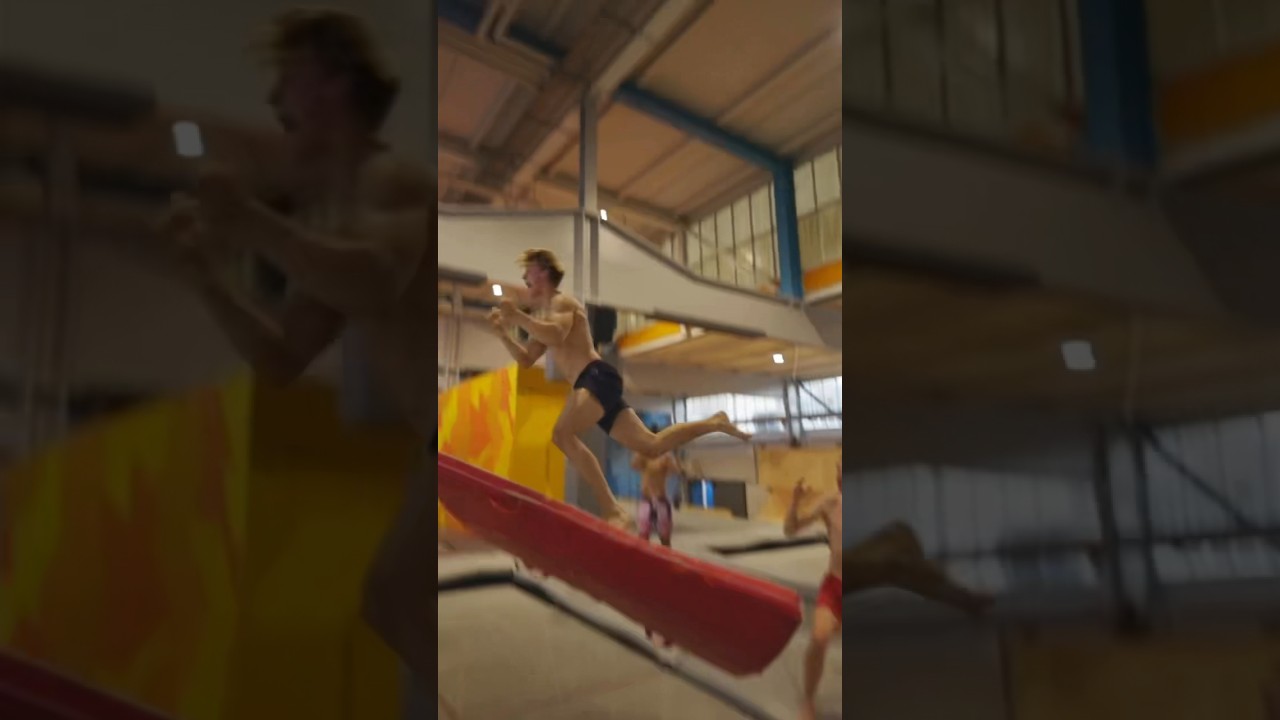 SEXTUPLE FLIP 👑 #flips #shorts #viral #trampoline #motivation