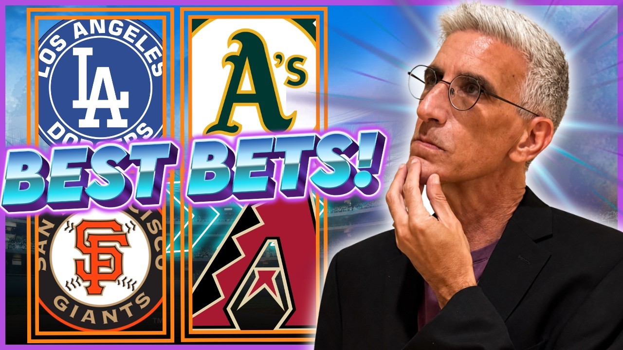Прогнозы MLB на СЕГОДНЯ! Доджерс против Атлетикс | Джайентс против Даймондбэкс | ЛУЧШИЕ ставки на...