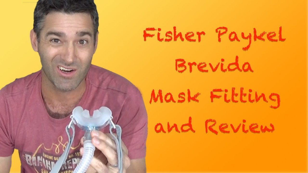 Fisher Paykel Brevida Nasal Pillow Mask Fitting and Review.  FreeCPAPAdvice.com