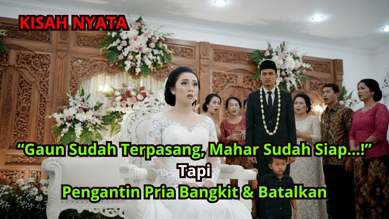 Viral‼️Pria batalkan pernikahan di atas pelaminan usai calon istri ben....