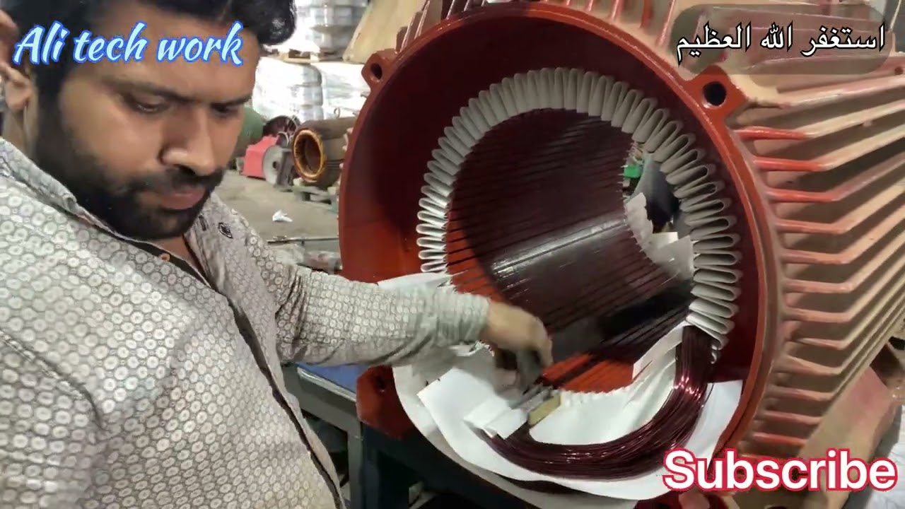 Impressive work Motor rewind 315 kw 3 Phase Motor