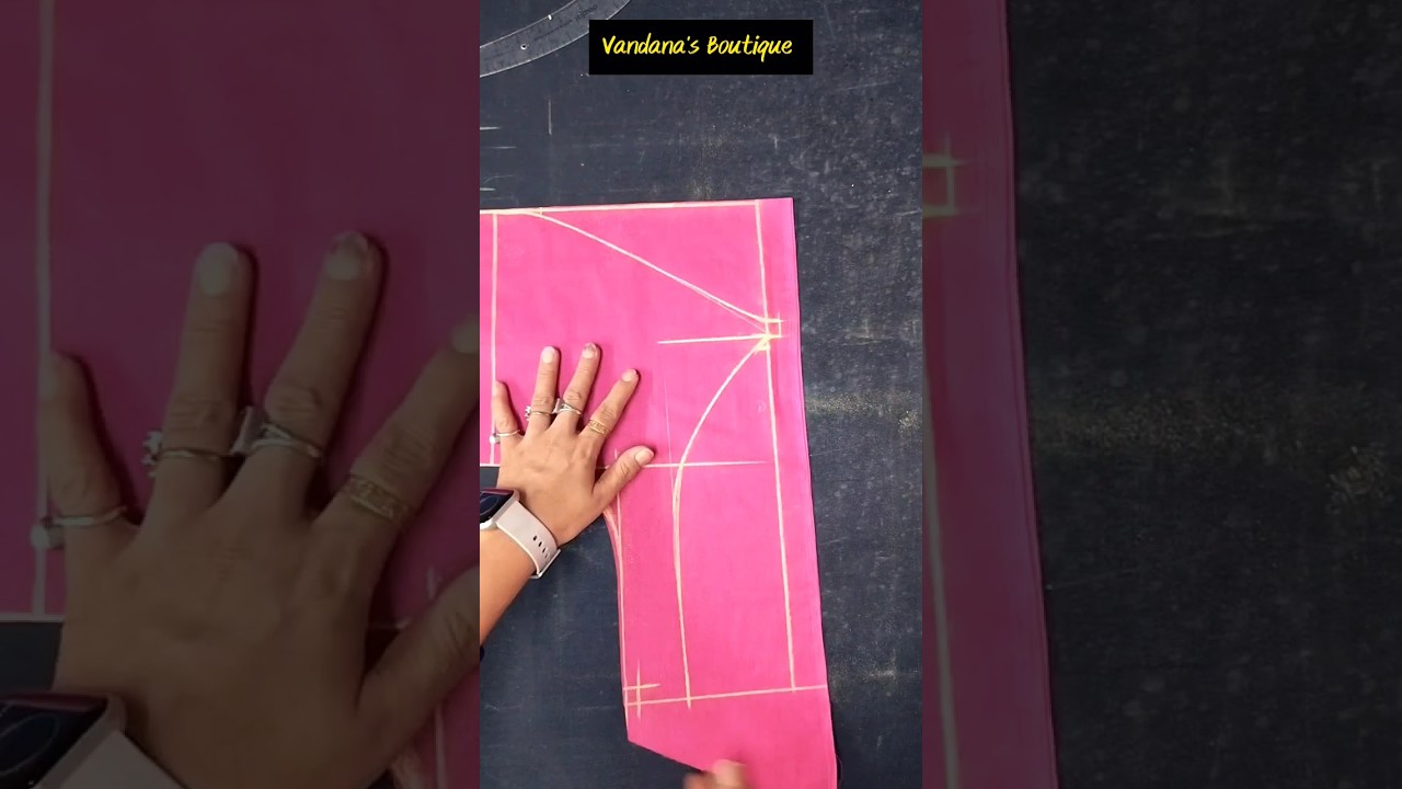 Backless Blouse Cutting #shorts #viral #youtubeshorts #vandana_sboutique