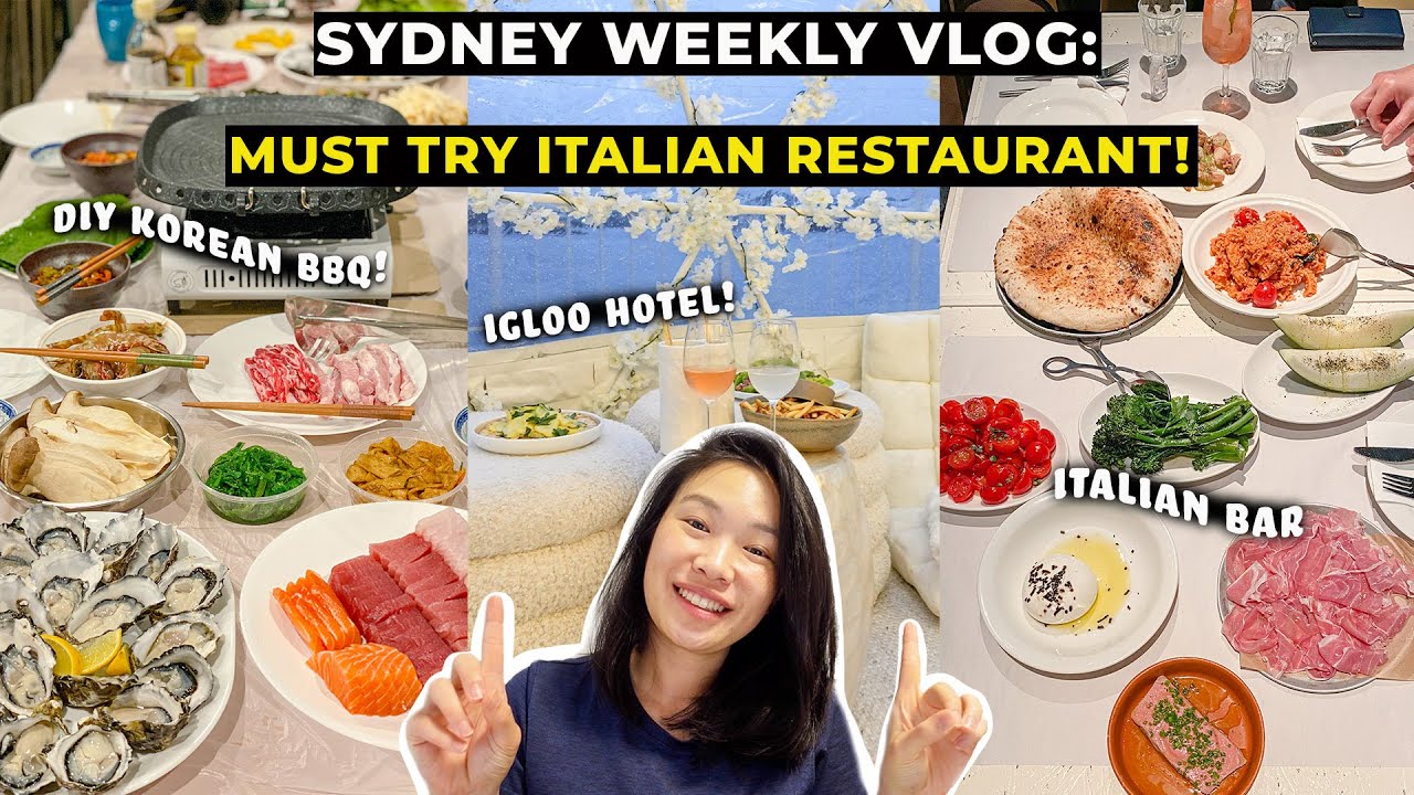 Видеоблог Sydney Weekly: Итальянский ресторан, который обязательно стоит посетить, корейское барб...
