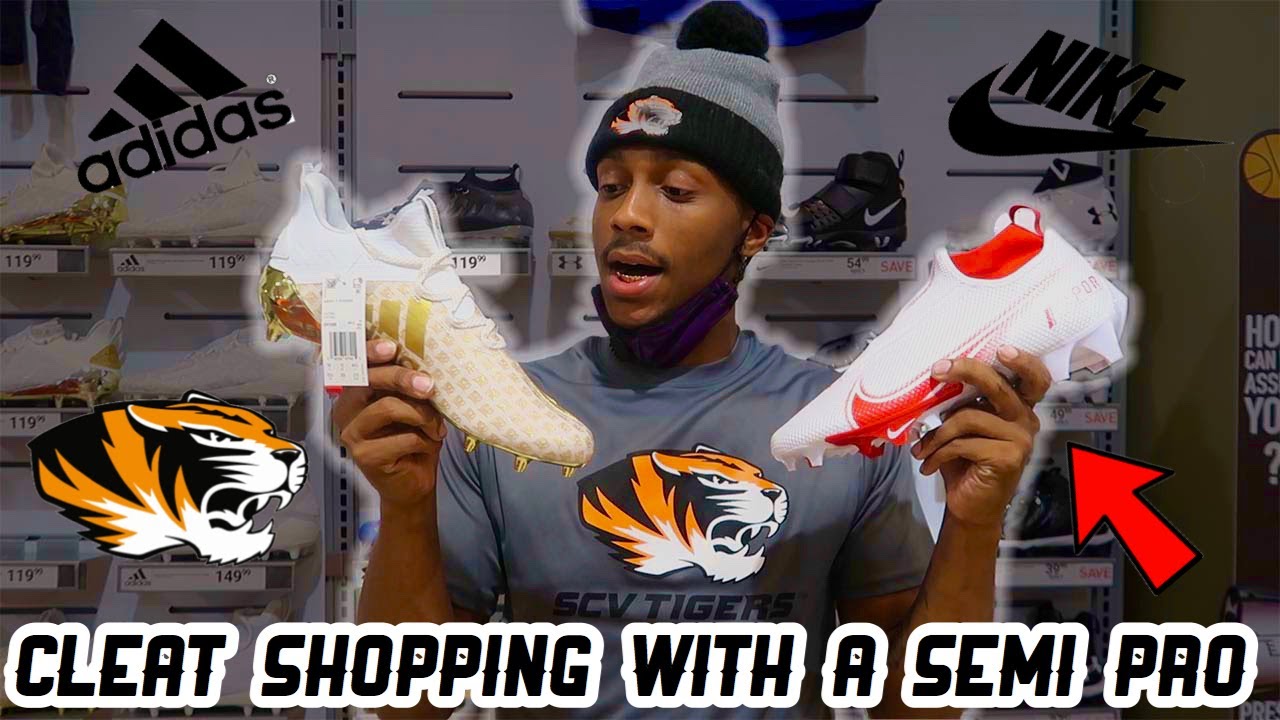 Cleat Shopping With A Semi Pro Football Player🏈 *Nike Or Adidas?*