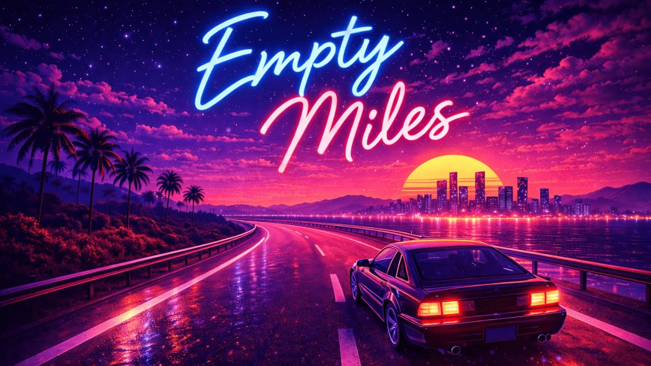Empty Miles | Emotional Synthwave Journey - Retroverse
