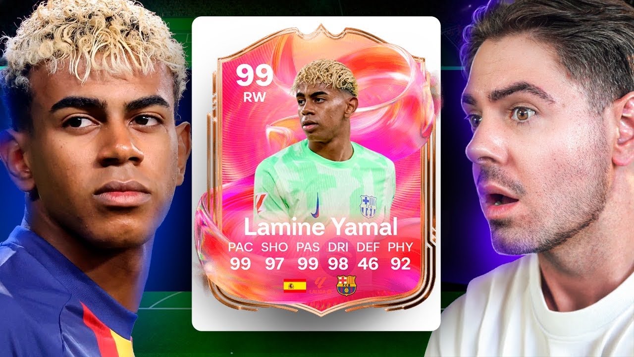 SIMPLESMENTE YAMAL 99!!! O MELHOR DO JOGO EU CONSEGUI! FUT DRAFT FC 25
