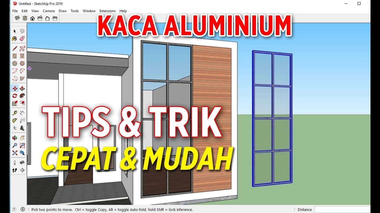 Trik Membuat Kaca Mati Aluminium Mudah dan Cepat