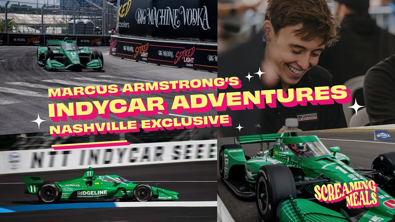 Приключения Маркуса Армстронга в IndyCar: эксклюзив в Нэшвилле