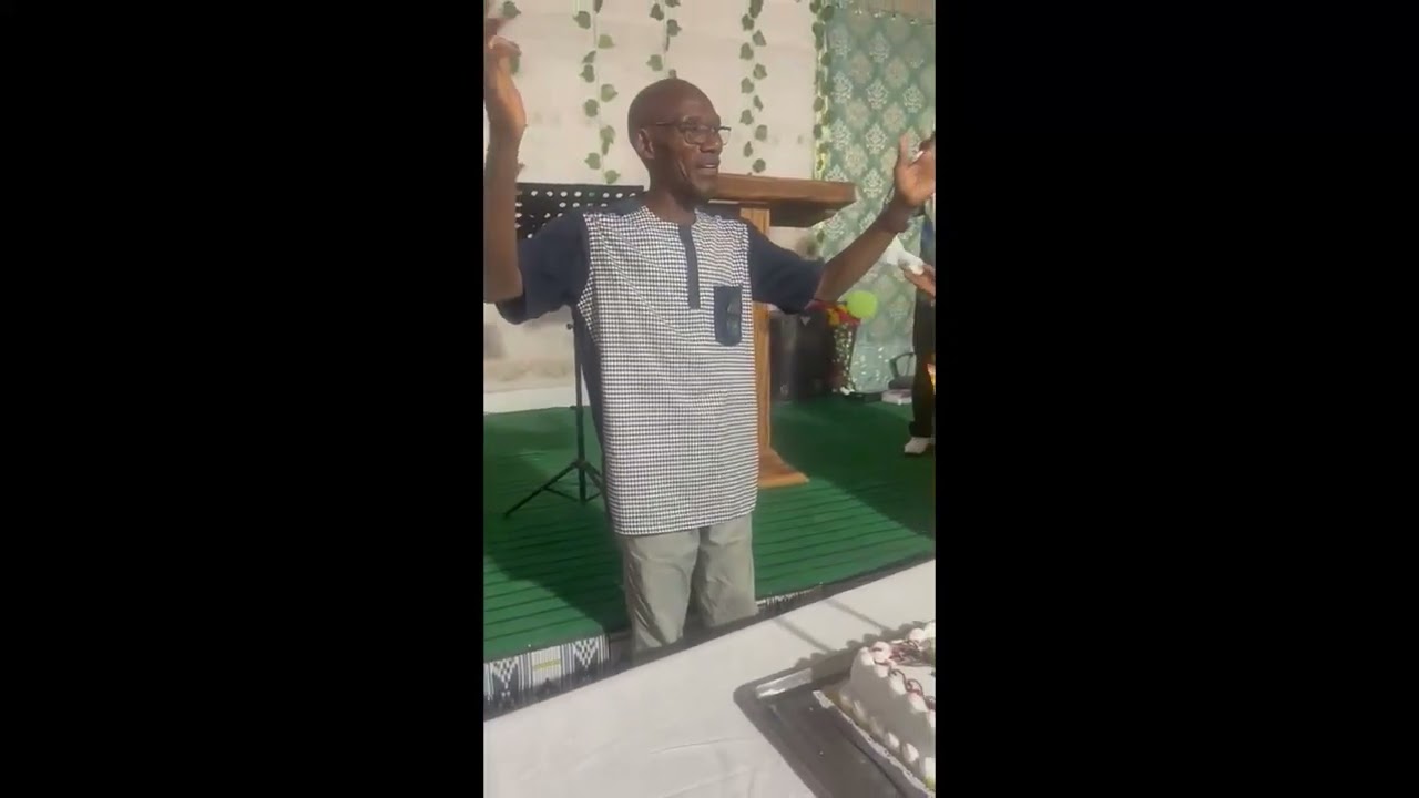 Anniversaire du Pasteur Gilbert Bakena . Maison de l'&eacute;vangile PK14