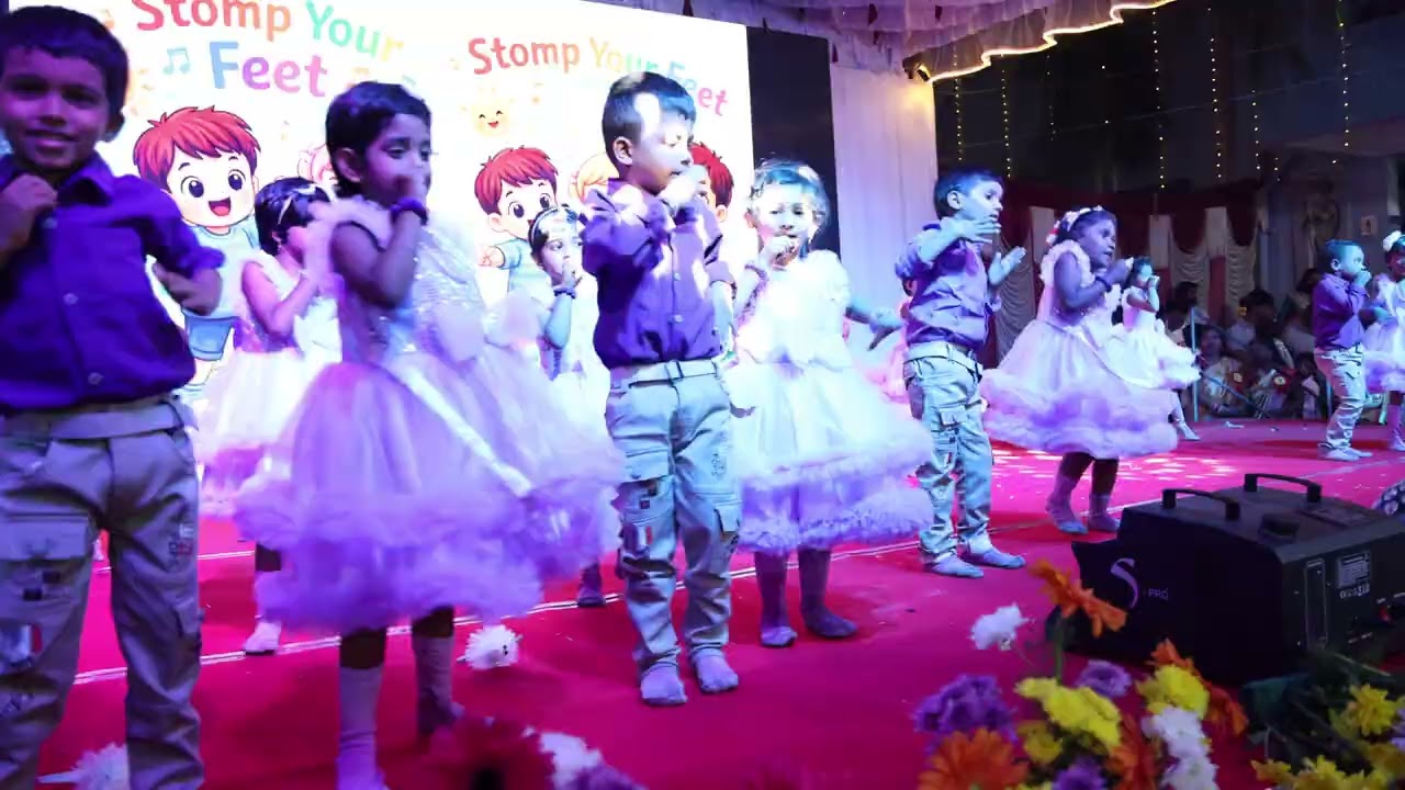 Tiny Tots English Rhymes Performance