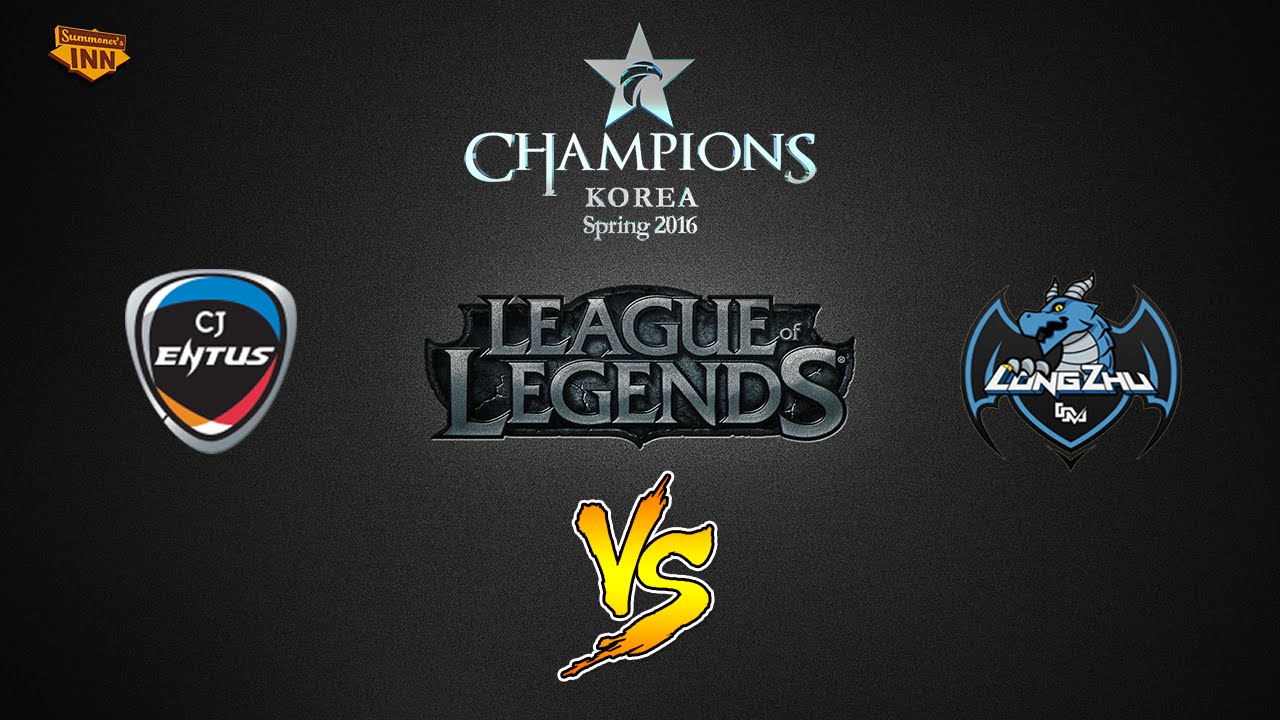 CJ Entus vs. Longzhu Gaming | LCK Spring Split 2016 | W4D1 Game 1