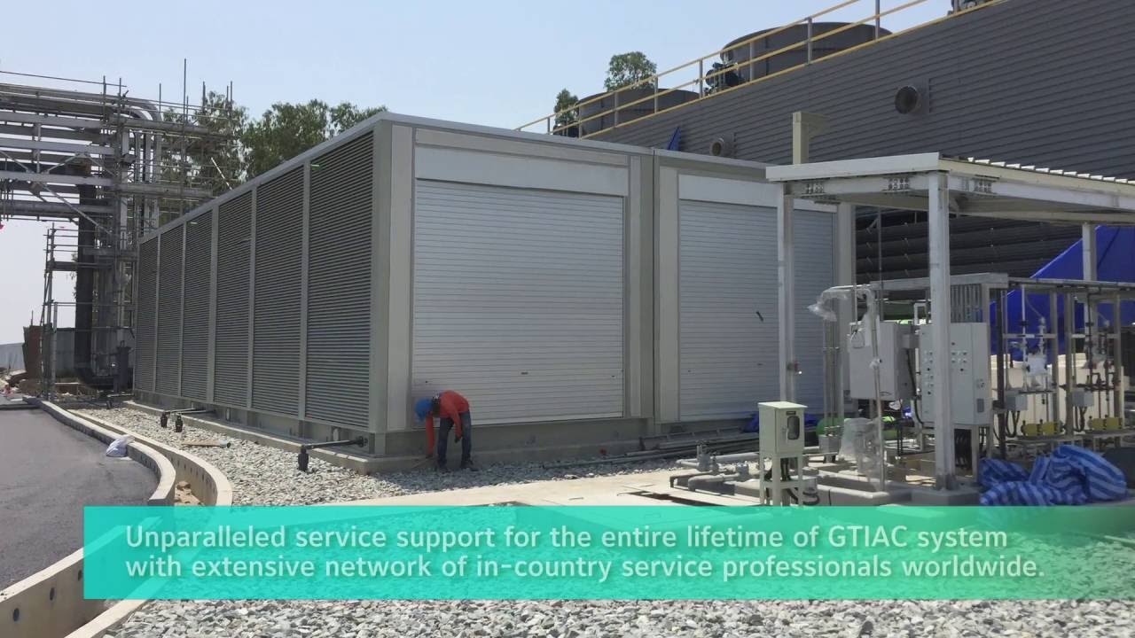 Packaged YORK Chiller GTIAC solutions
