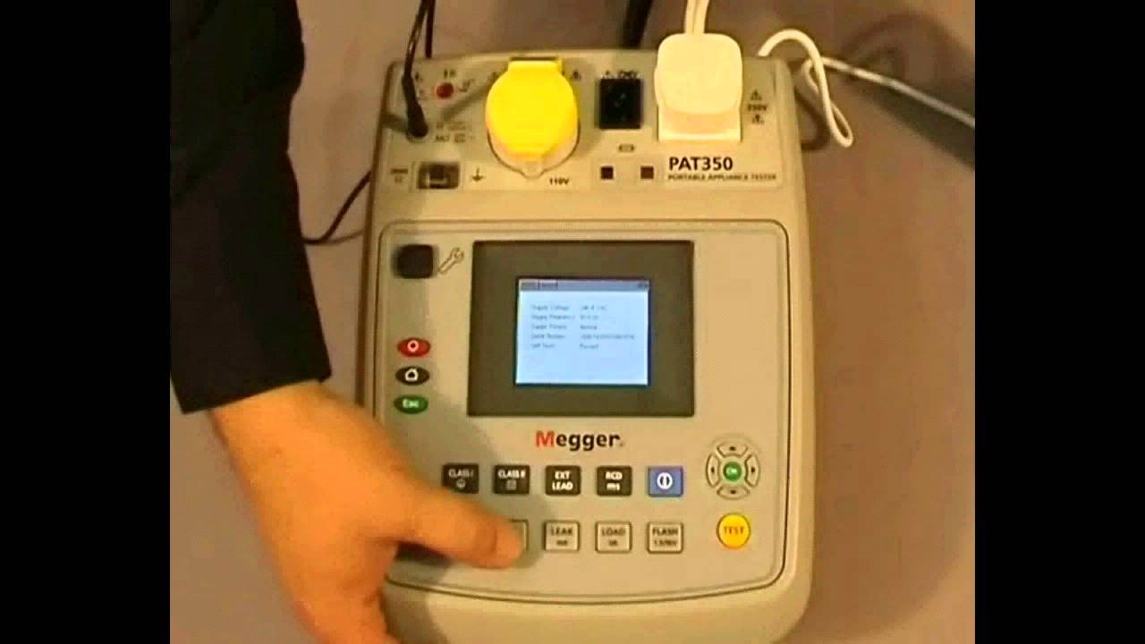 Megger PAT320 part 1