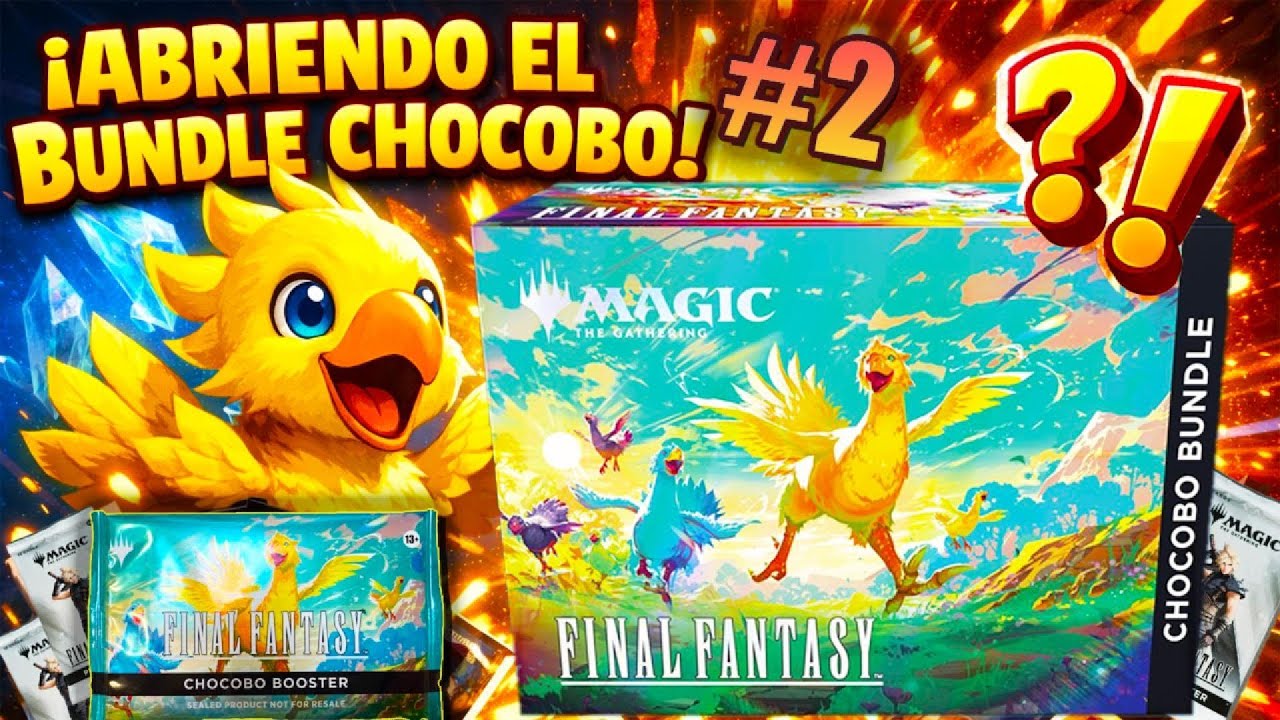 Apertura del BUNDLE CHOCOBO #2🐥 | Magic: The Gathering x FF #MagicTheGathering #MTG #FinalFantasy
