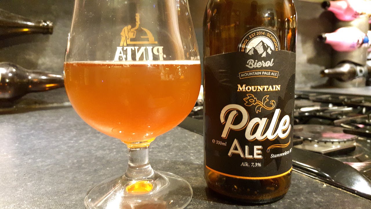 (4K) Bierol Mountain Pale Ale | Austrian Craft Beer Review