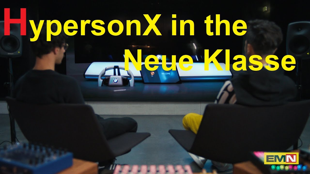 BMW HypersonX creates unique soundscape for the Neue Klasse