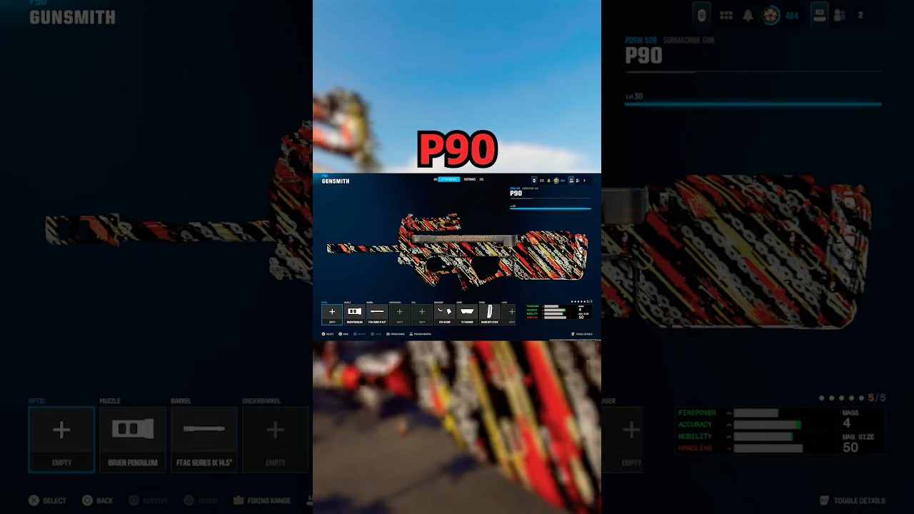 new BUFFED P90 is now META on WARZONE 😍 (Best PDSW 528 Class Setup) BO6