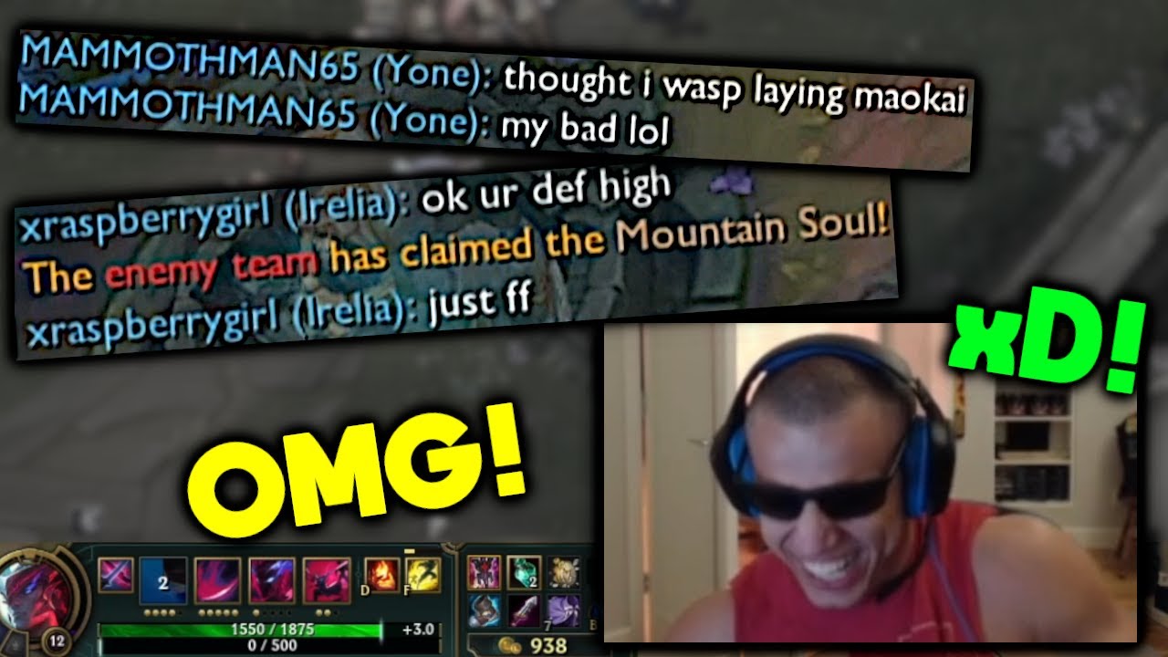 Teammates Found out Tyler1 Ultimate Bravery Build