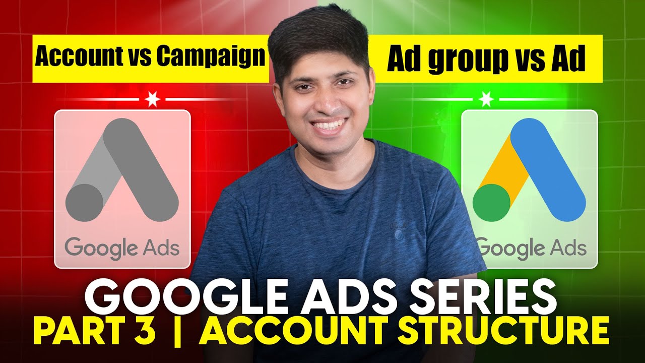 Part 3 - Campaign vs Ad Group vs Ads | Free Google Ads Course | Google Ads Complete Course 2024 |