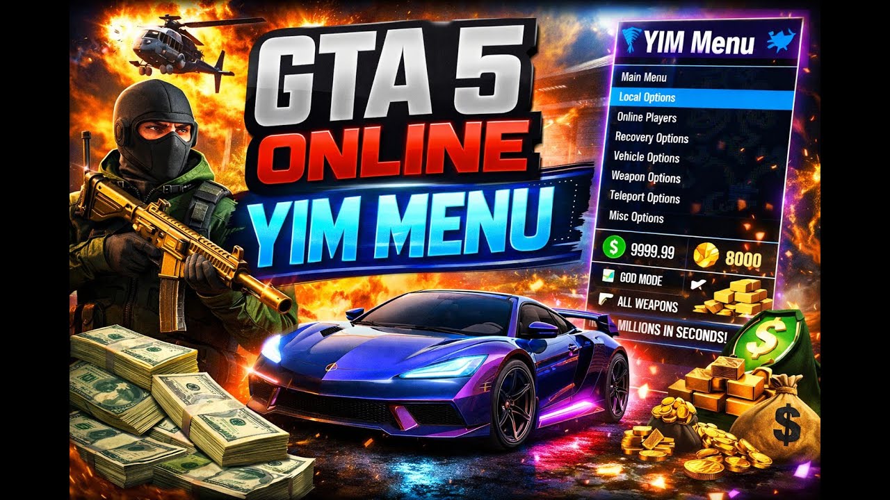 Gta 5 Online Hile Yim Menu Indirmek ve Kurmak✅