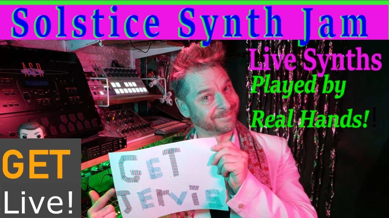 This you have to see! Super Synth Jam - Moog Sub37 -909 -super Rare EDP Gnat Special -Beatstep Pro