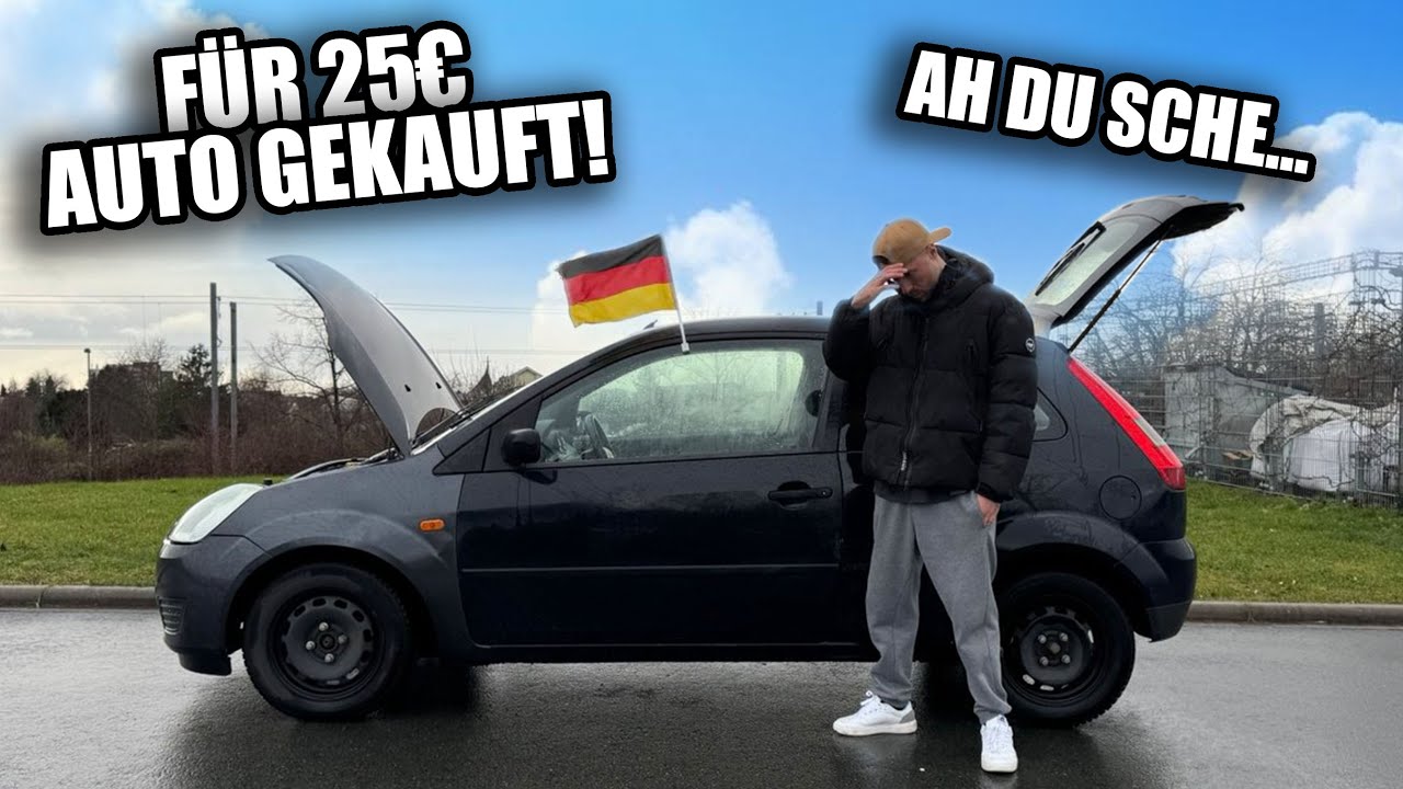 F&uuml;r 25&euro; fahrbereites AUTO mit T&Uuml;V gekauft! | D&Uuml;MMSTER KAUF