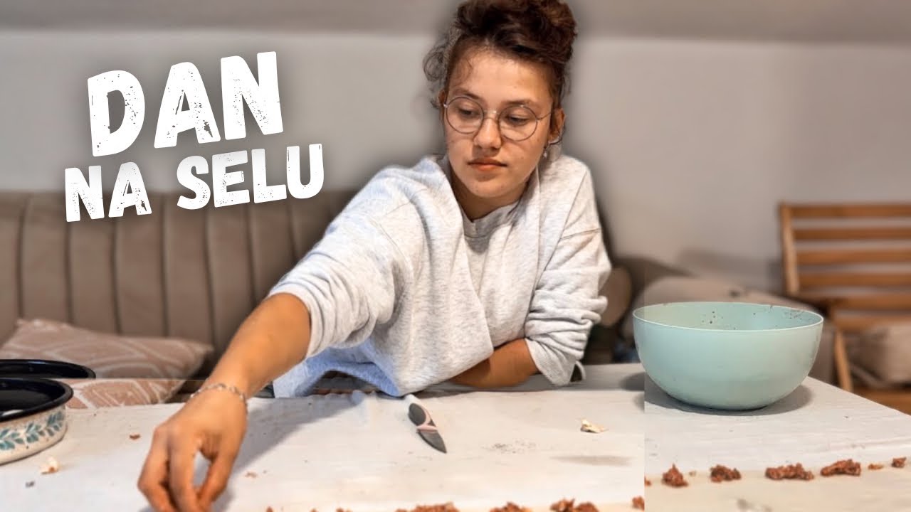 Prva pita u novom domu, doček gostiju! Hirur&scaron;ki zahvat na kokama?! 🐔 DANI NA SELU 🐥