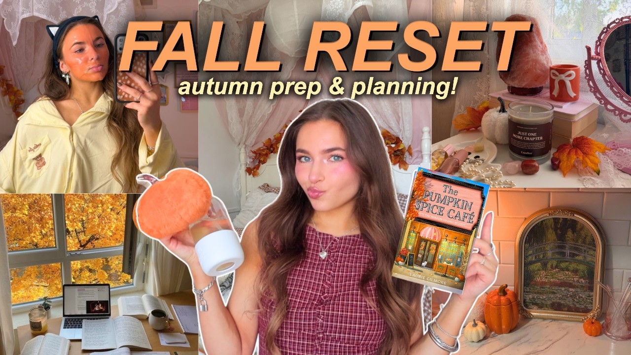 RESETTING MY LIFE FOR FALL 🍂 decorating, deep cleaning, & journaling