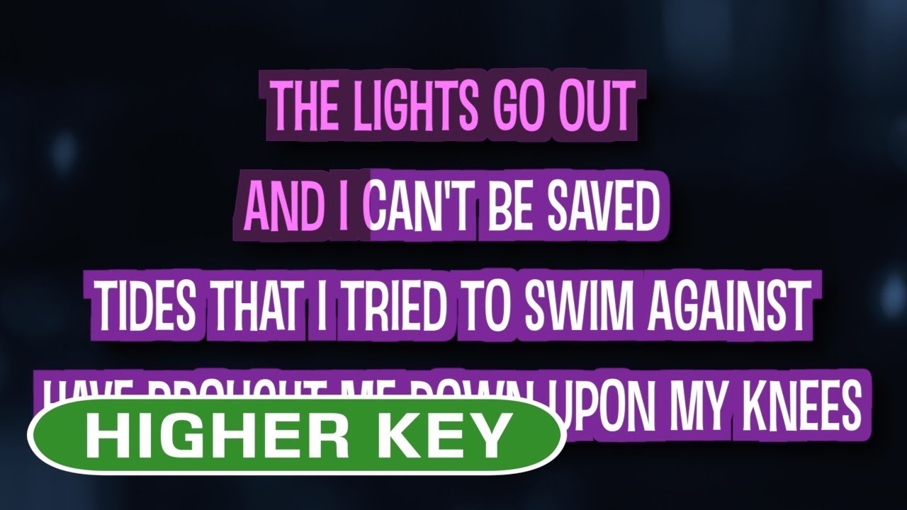 Clocks (Karaoke Higher Key) - Coldplay