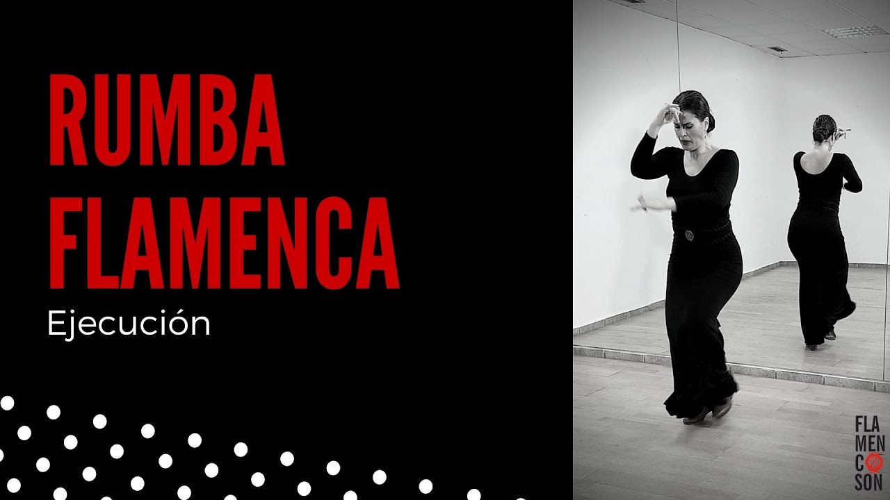 Cómo mover BRAZOS Y MANOS en el BAILE FLAMENCO (marcaje básico a compás de RUMBA FLAMENCA)