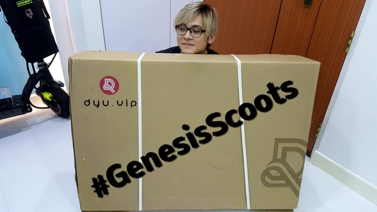 DYU Electric Scooter INSTALLATION & UNBOXING DYU Electric Bike eScooter #GenesisScoots RyanGenesis +