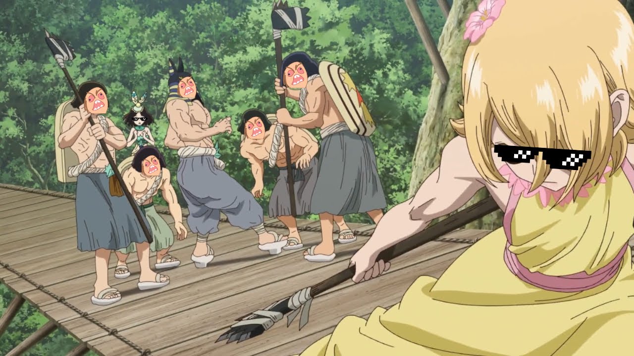 Ginro Distracts The Enemy Through Dancing | Dr. Stone Episode 11