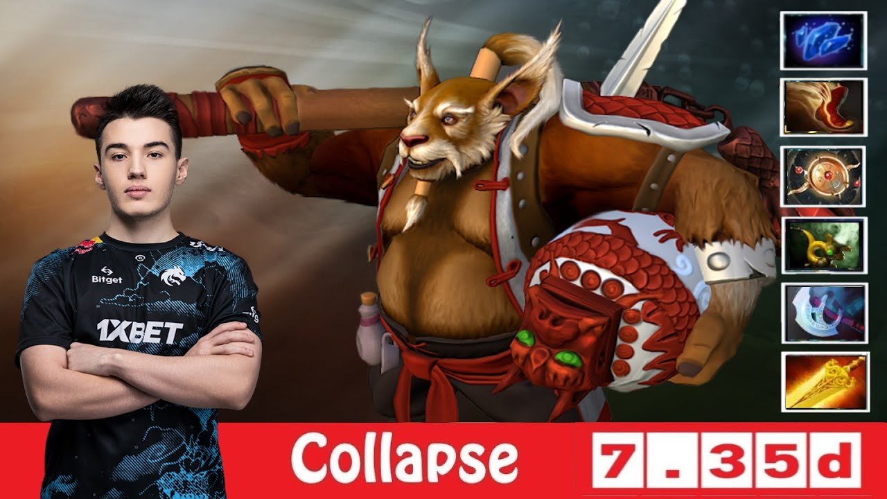[DOTA 2] TSpirit.Collapse the BREWMASTER [OFFLANE] [7.35d]