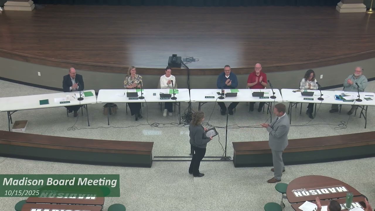 Madison Board Meeting 10/15/2025