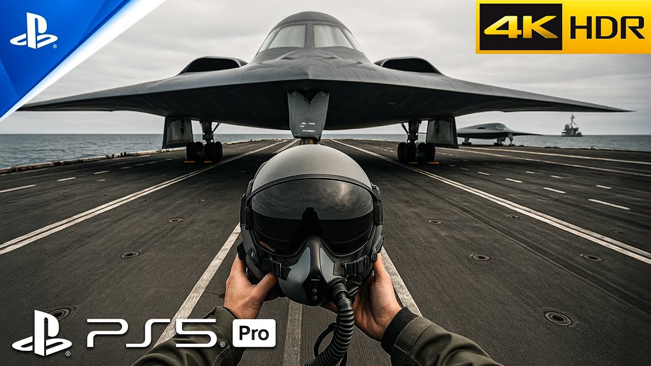 B-2 Stealth Bomber Attack (PS5 Pro) Immersive ULTRA Realistic Graphics [4K60FPS] Call of Duty