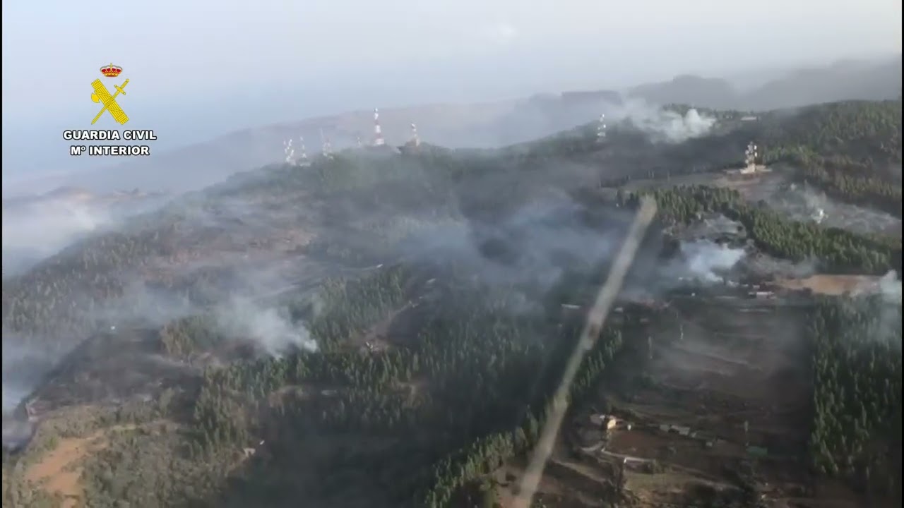 Imágenes aéreas incendio Gran Canaria