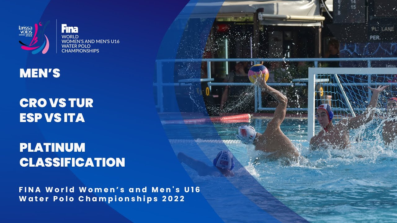 Day 7 Platinum Classification Games | Men's  U16 Water Polo Championships 2022 | Pool 1