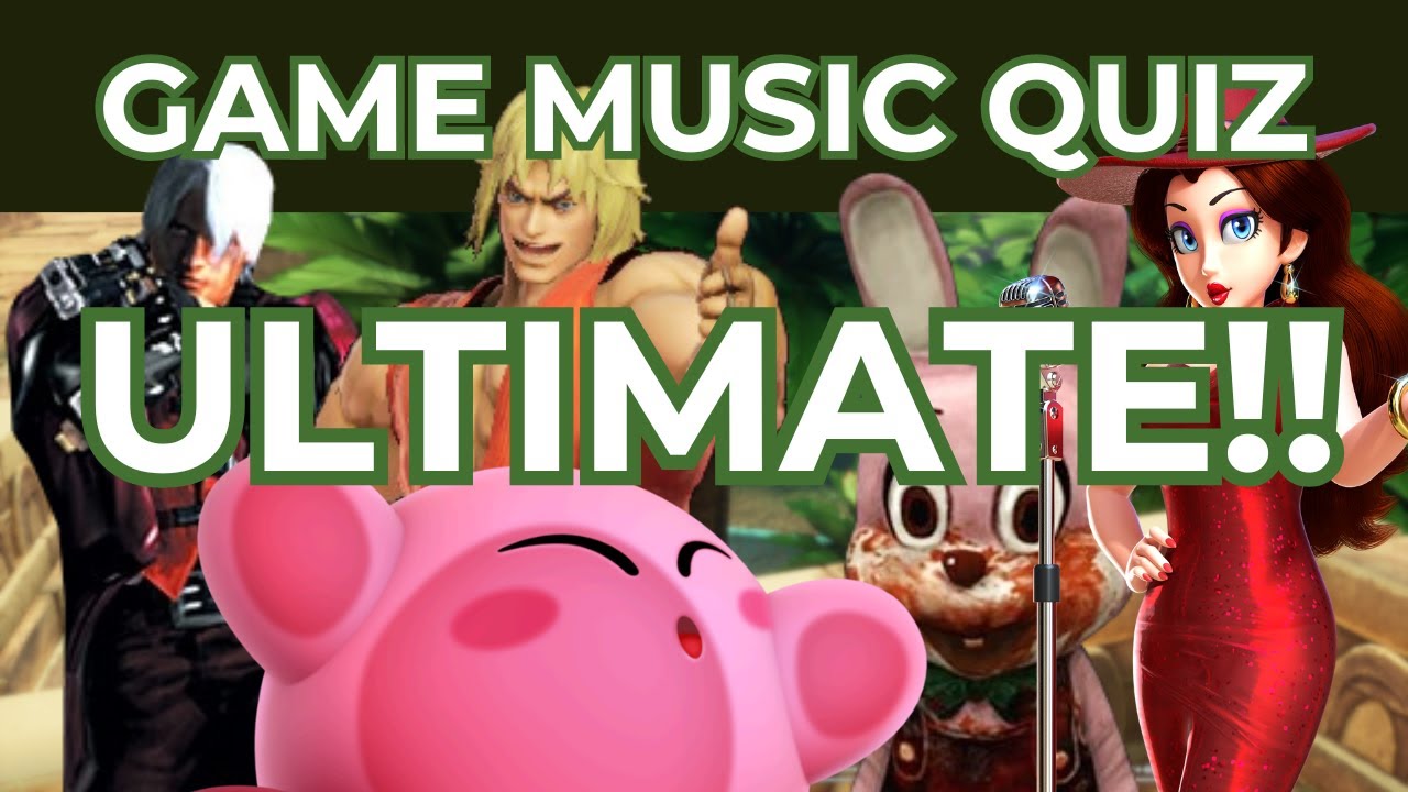 ULTIMATE GAME MUSIC QUIZ! 70 songs from different games!