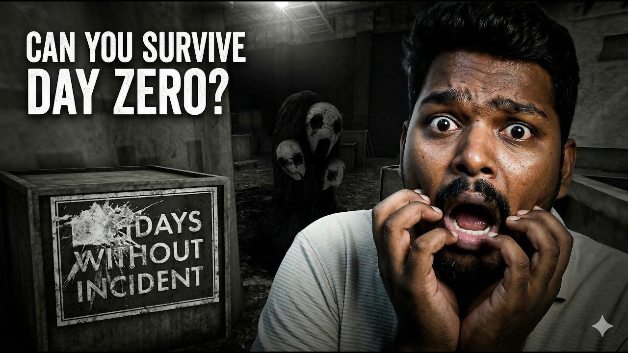 இவன் கிட்ட இருந்து தப்பிக்க முடியுமா? | Days Without Incident Horror Gameplay Live (Tamil) shorts 1