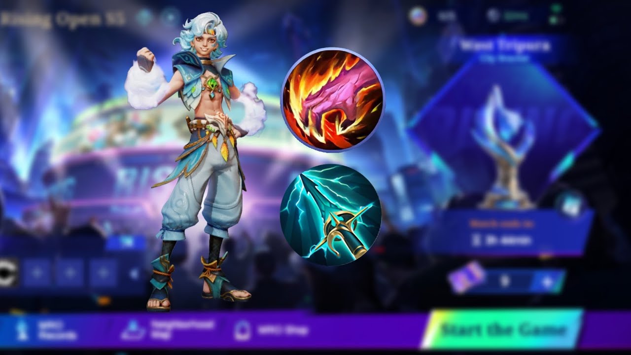 BEST BUILD AND EMBLEM! SORA☁️(Azure Cloud) GAMEPLAY IN RISING OPEN S5 