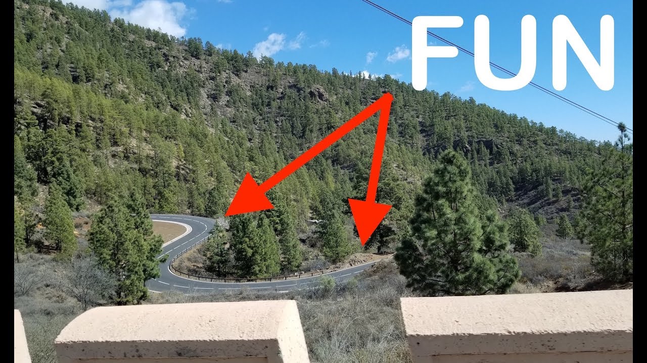 Best Driving Roads in the World Pt 2 (Road to Vilaflor Tenerife)