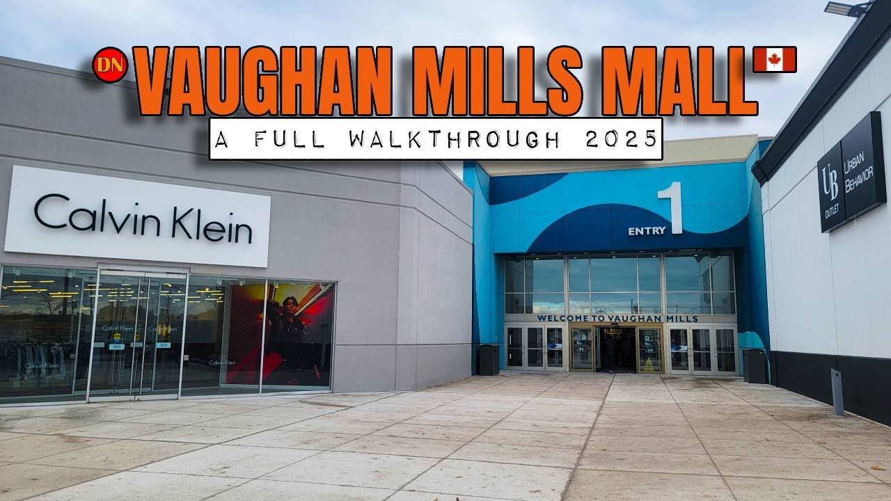 TORONTO / VAUGHAN MILLS MALL ( NOV 2025 ) IS IT STILL A BUSY MALL?