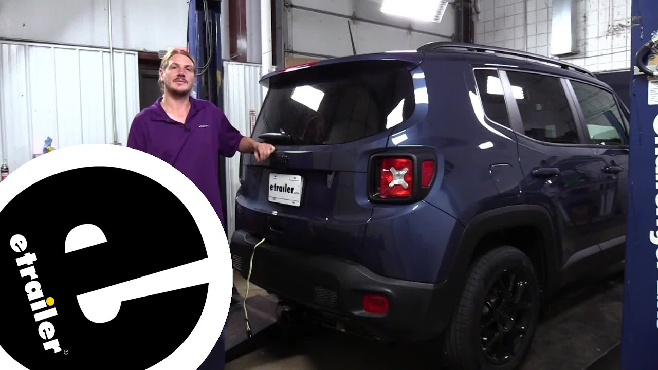 etrailer | Curt T-Connector Vehicle Wiring Harness Installation - 2020 Jeep Renegade