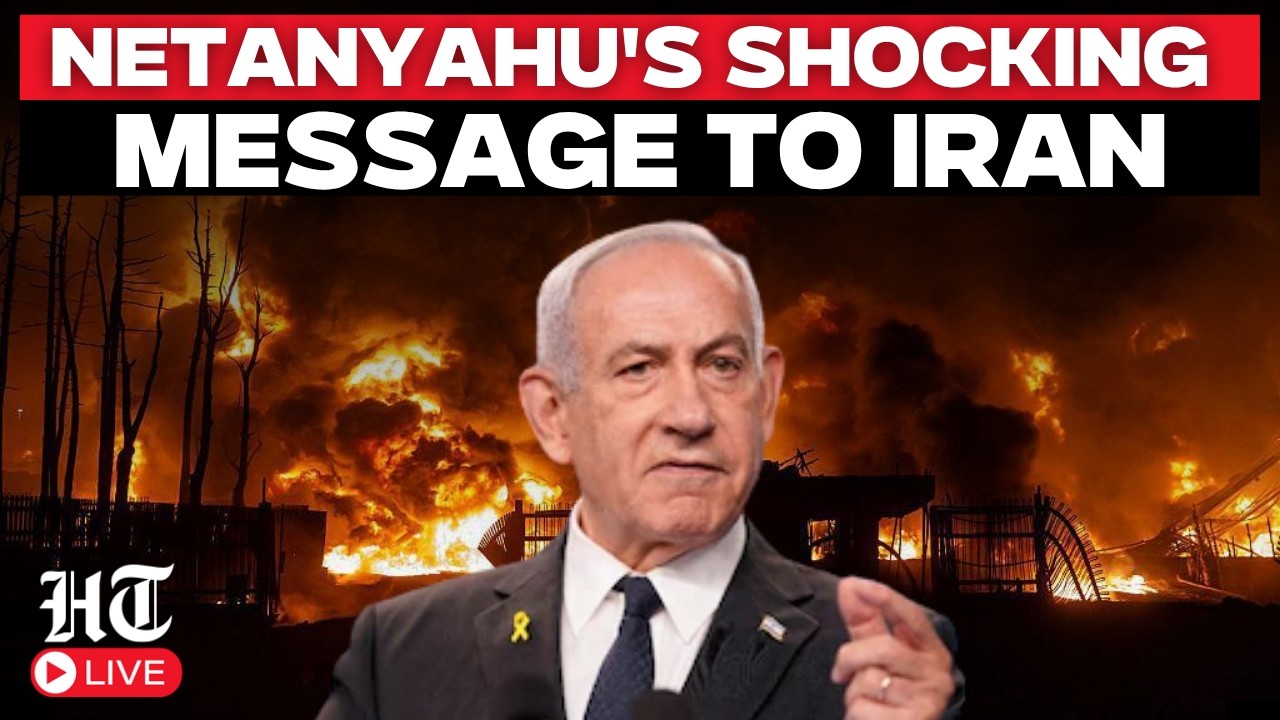 Netanyahu Speech Live | Israeli PM Netanyahu's Address Live | Netanyahu Warning To Iran