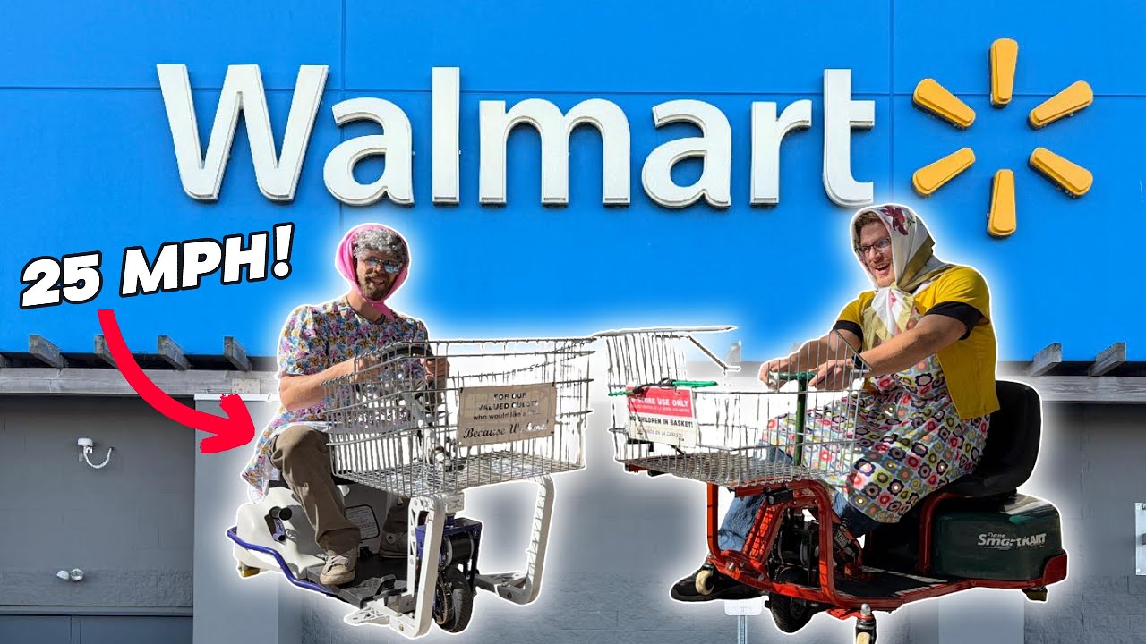 ДРИФТ-СКУТЕРЫ в WALMART!