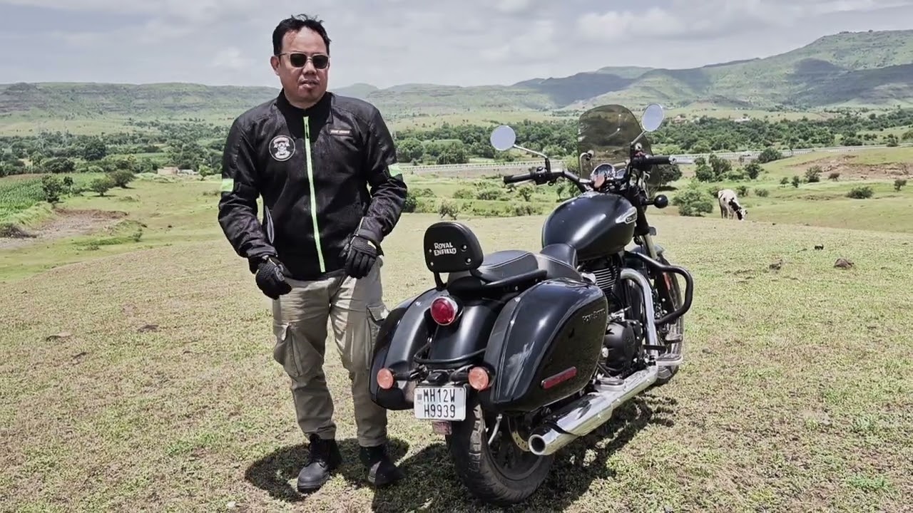 Long Haul Panniers for Royal Enfield Meteor 350.