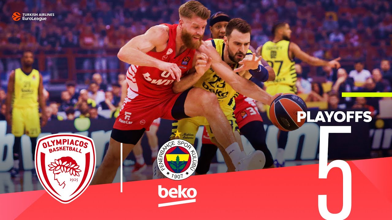 Olympiacos is back to the Final Four! | Playoffs Game 5, Highlights | Turkish Airlines EuroLeague