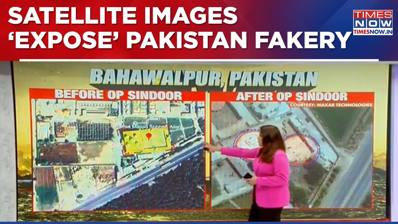 A Day After Operation Sindoor: Satellite Images Show Real Impact; Watch Before & After Visuals