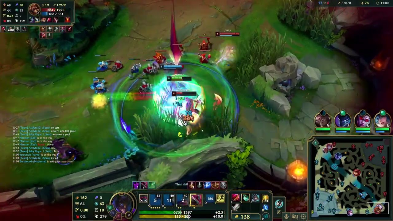 League of Legends - Zed - 14/7/6 - 5v5 Ranked Solo - Win - 1:29am