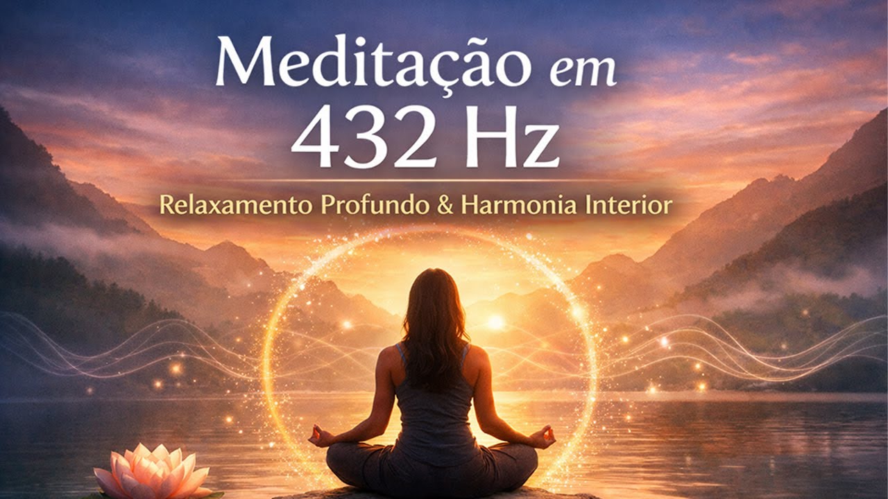 Meditação em 432 Hz para Relaxamento Profundo e Harmonia Interior